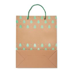 Sac cadeau publicitaire en papier kraft