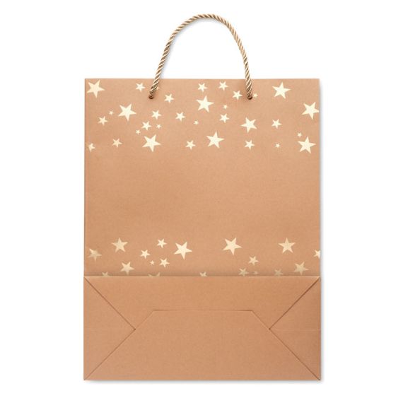 Sac cadeau publicitaire en papier kraft