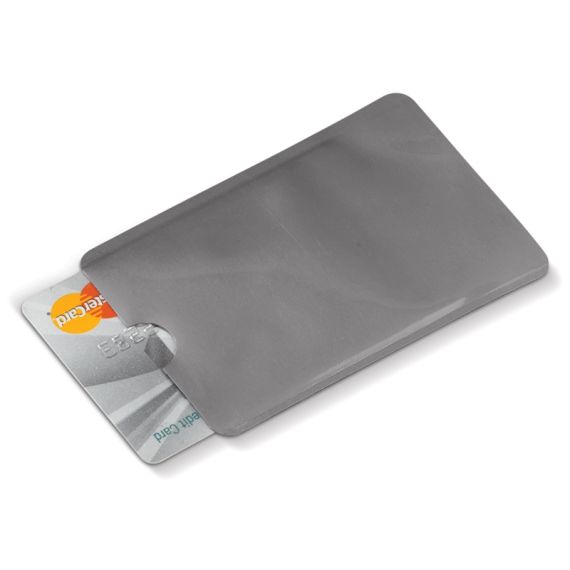 Porte-cartes publicitaire bancaire anti-RFID Souple