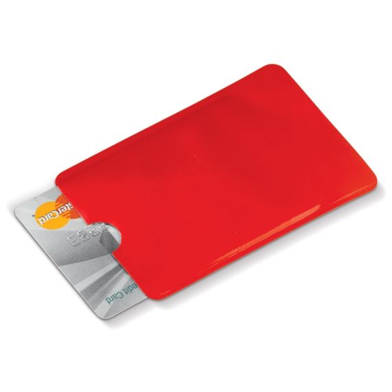 Porte-cartes publicitaire bancaire anti-RFID Souple