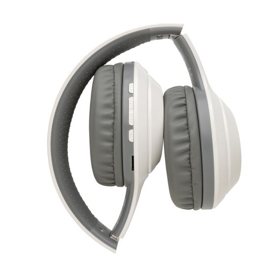 Casque publicitaire audio en plastique recyclé RCS écologique