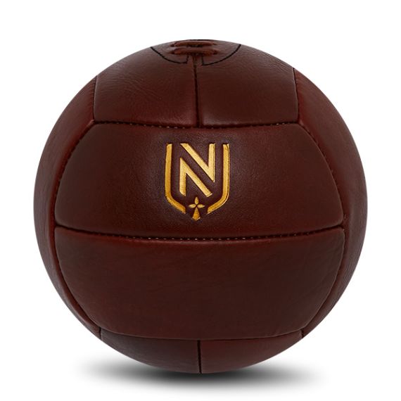 Ballon de football vintage taille 5 personnalisable en simili cuir