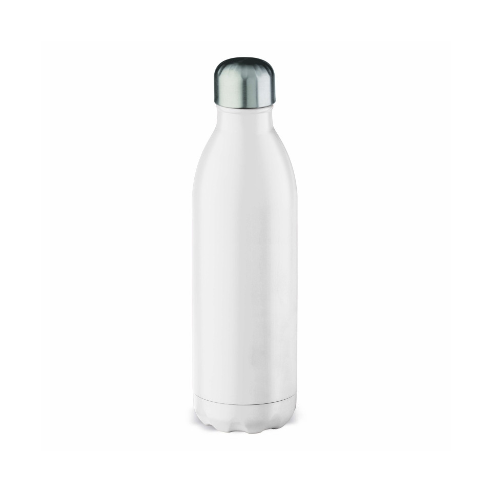 Bouteille isotherme personnalisée double paroi acier inox alimentaire étanche 1000 ml