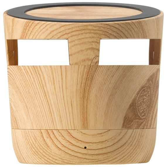 Enceinte 3W et chargeur sans fil 5W en bois personnalisable