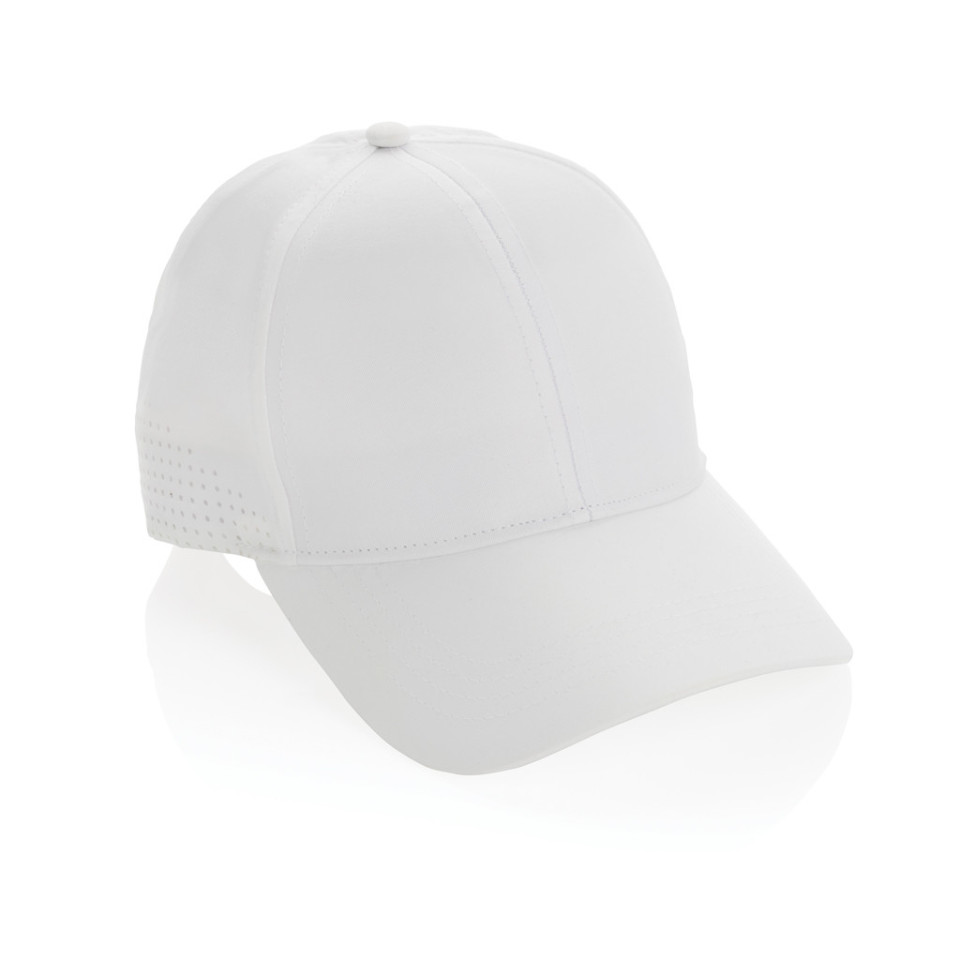 Casquette publicitaire de sport 6 panneaux en rPET Impact AWARE™ recyclée