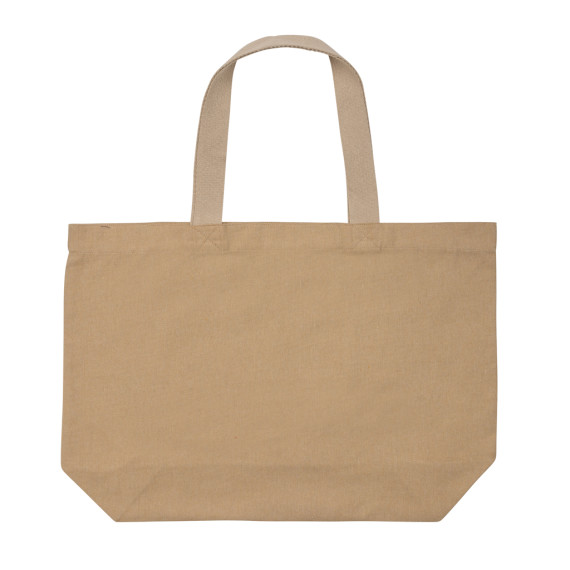 Grand sac publicitaire tote en toile 240 g/m²e non teintée Aware™ recyclé