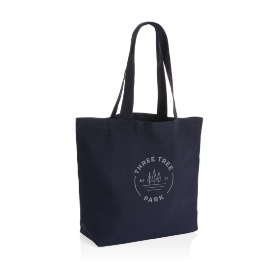 Sac publicitaire shopping en toile 240g/m²e non teinté Aware™ recyclé