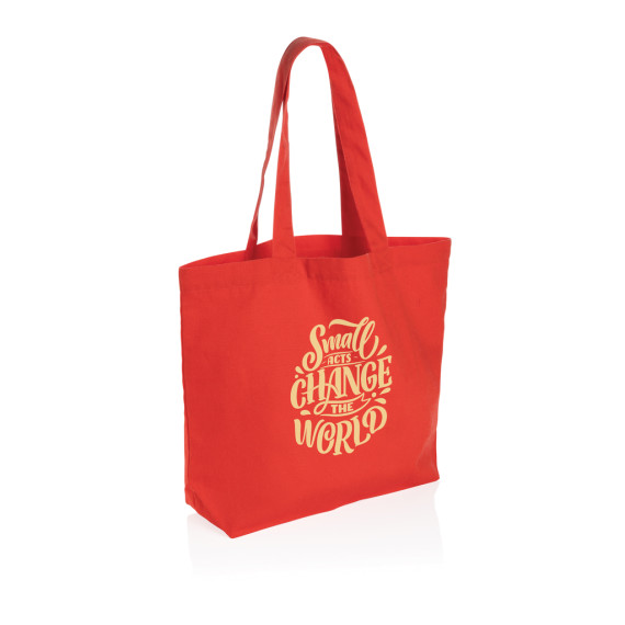 Sac publicitaire shopping en toile 240g/m² Impact Aware™ recyclé