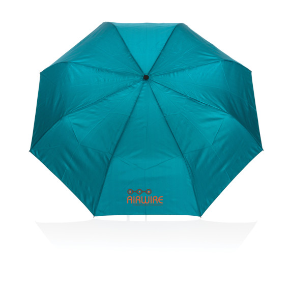 Mini parapluie publicitaire 21" à ouverture automatique Impact AWARE™ recyclé