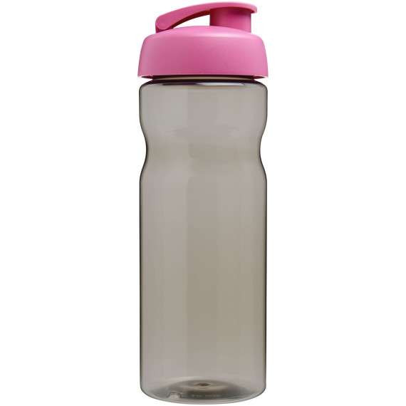 Bouteille publicitaire de sport H2O Active® Eco Base 650ml avec couvercle à bascule