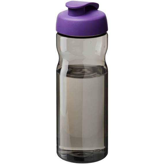 Bouteille publicitaire de sport H2O Active® Eco Base 650ml avec couvercle à bascule