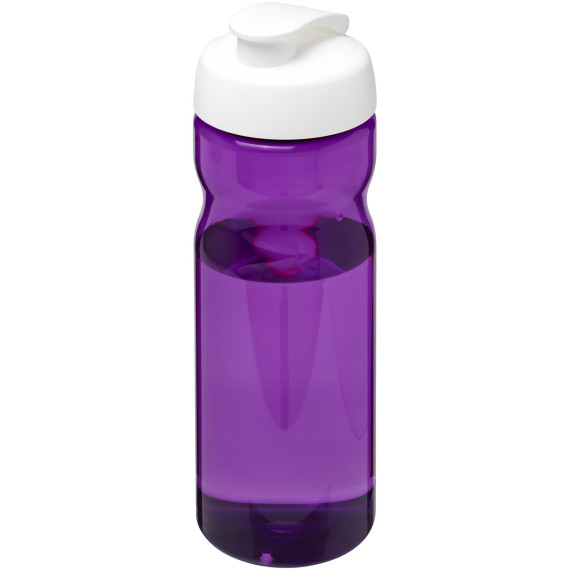 Bouteille publicitaire de sport H2O Active® Eco Base 650ml avec couvercle à bascule