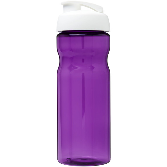 Bouteille publicitaire de sport H2O Active® Eco Base 650ml avec couvercle à bascule