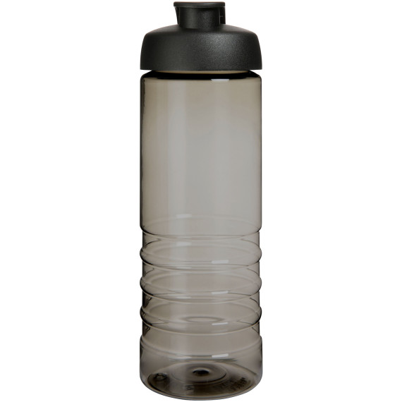 Bouteille publicitaire de sport H2O Active® Eco Treble de 750 ml avec couvercle à bascule