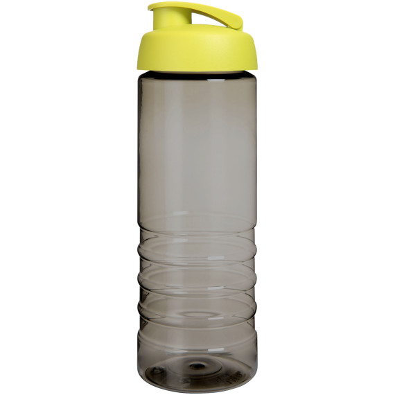 Bouteille publicitaire de sport H2O Active® Eco Treble de 750 ml avec couvercle à bascule