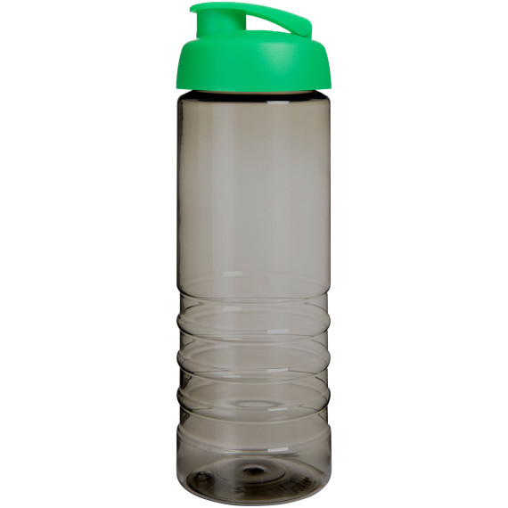 Bouteille publicitaire de sport H2O Active® Eco Treble de 750 ml avec couvercle à bascule