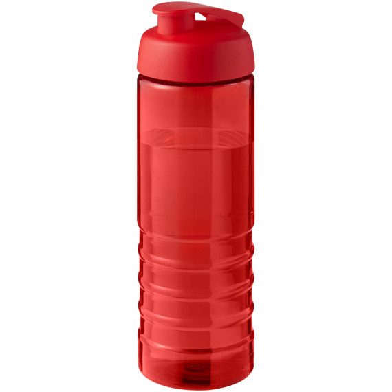 Bouteille publicitaire de sport H2O Active® Eco Treble de 750 ml avec couvercle à bascule