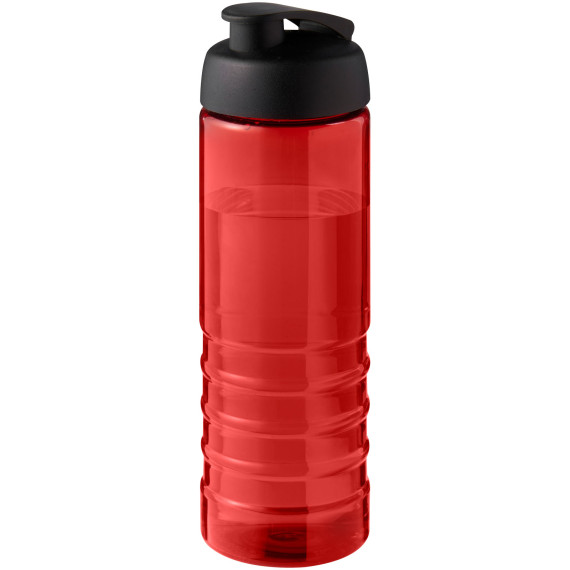 Bouteille publicitaire de sport H2O Active® Eco Treble de 750 ml avec couvercle à bascule