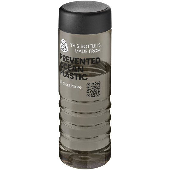 Bouteille publicitaire de sport H2O Active® Eco Treble de 750 ml avec couvercle vissé