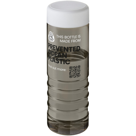 Bouteille publicitaire de sport H2O Active® Eco Treble de 750 ml avec couvercle vissé