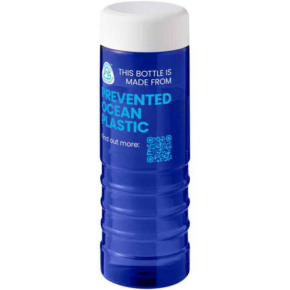 Bouteille publicitaire de sport H2O Active® Eco Treble de 750 ml avec couvercle vissé