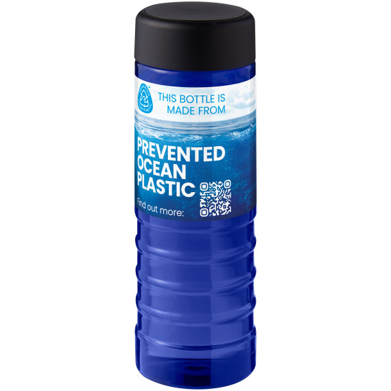 Bouteille publicitaire de sport H2O Active® Eco Treble de 750 ml avec couvercle vissé