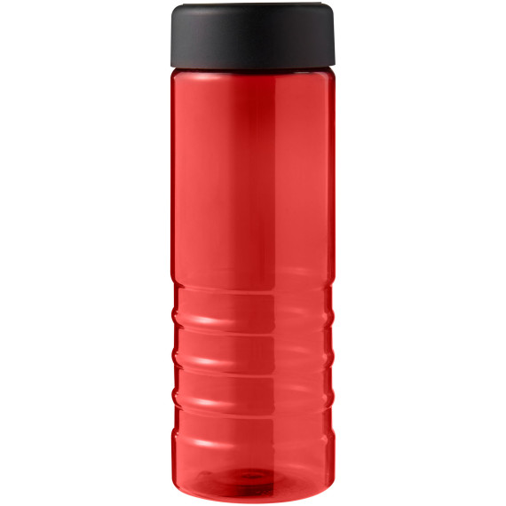 Bouteille publicitaire de sport H2O Active® Eco Treble de 750 ml avec couvercle vissé