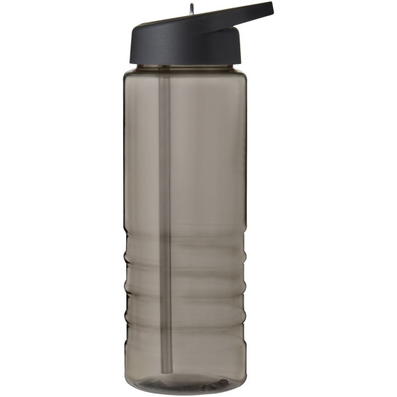 Bouteille publicitaire de sport H2O Active® Eco Treble de 750 ml avec couvercle à bec verseur