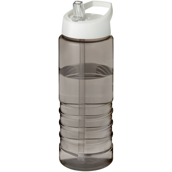 Bouteille publicitaire de sport H2O Active® Eco Treble de 750 ml avec couvercle à bec verseur