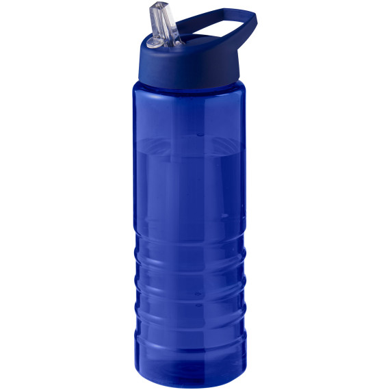 Bouteille publicitaire de sport H2O Active® Eco Treble de 750 ml avec couvercle à bec verseur