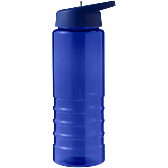 Bouteille publicitaire de sport H2O Active® Eco Treble de 750 ml avec couvercle à bec verseur