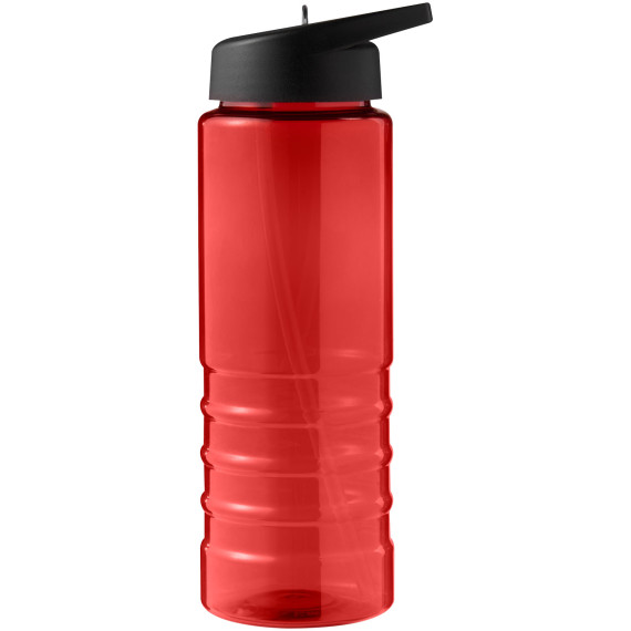 Bouteille publicitaire de sport H2O Active® Eco Treble de 750 ml avec couvercle à bec verseur