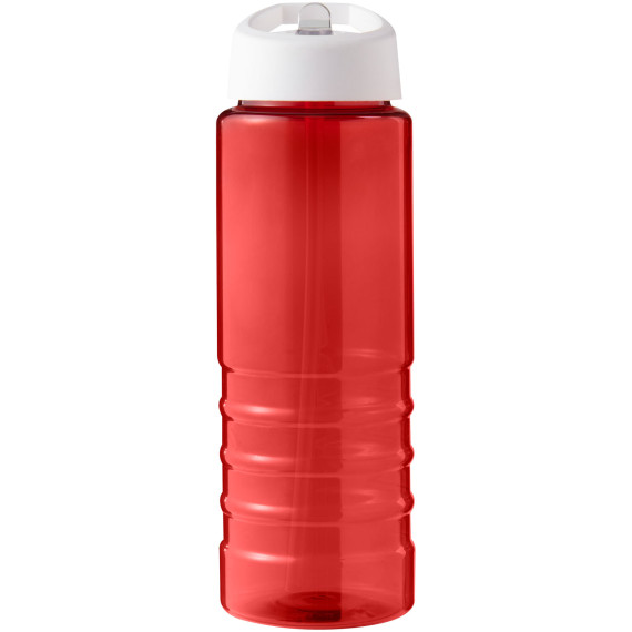 Bouteille publicitaire de sport H2O Active® Eco Treble de 750 ml avec couvercle à bec verseur