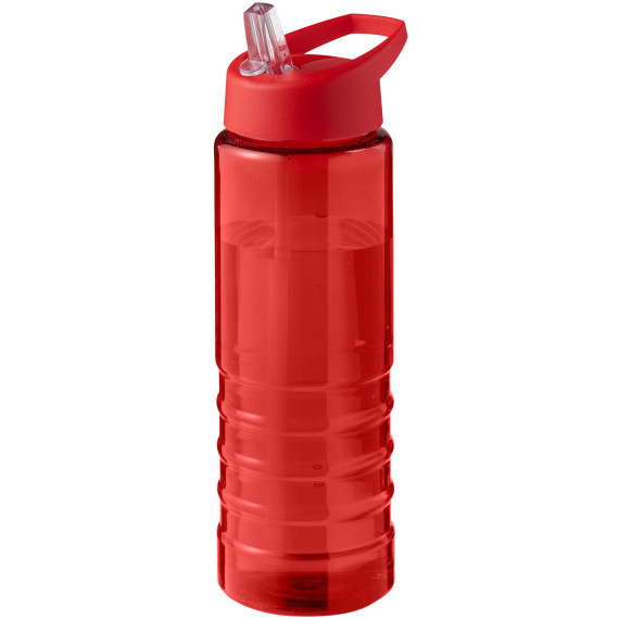 Bouteille publicitaire de sport H2O Active® Eco Treble de 750 ml avec couvercle à bec verseur