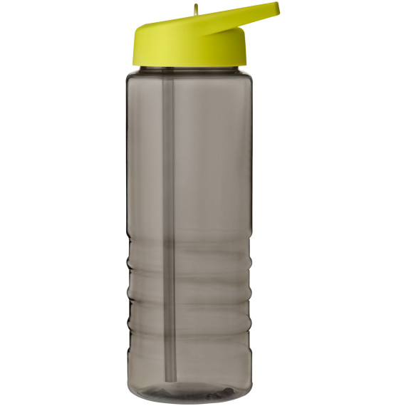 Bouteille publicitaire de sport H2O Active® Eco Treble de 750 ml avec couvercle à bec verseur