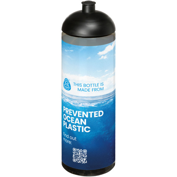 Bouteille publicitaire de sport H2O Active® Eco Vibe de 850 ml avec couvercle dôme