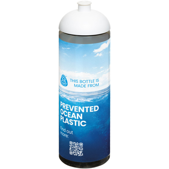 Bouteille publicitaire de sport H2O Active® Eco Vibe de 850 ml avec couvercle dôme