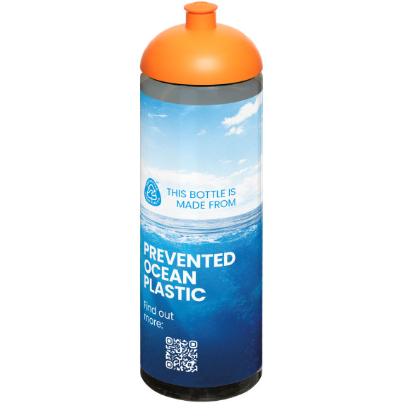 Bouteille publicitaire de sport H2O Active® Eco Vibe de 850 ml avec couvercle dôme