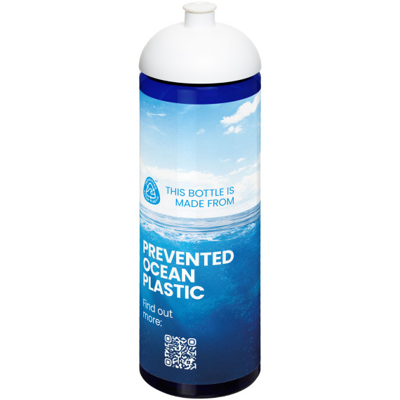 Bouteille publicitaire de sport H2O Active® Eco Vibe de 850 ml avec couvercle dôme