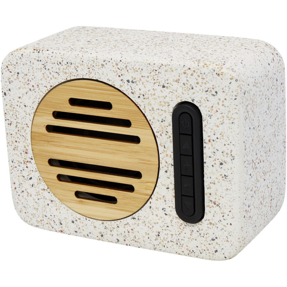 Haut-parleur publicitaire Bluetooth® Terrazzo de 5 W