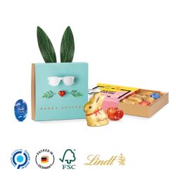 LINDT Père Noël en chocolat (Carton, 10g) comme cadeaux publicitaires Sur