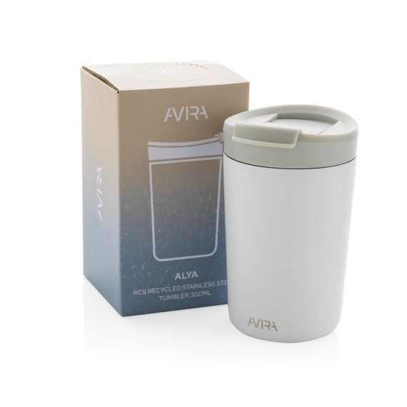 Mug publicitaire 300ml en acier recyclé RCS Avira Alya