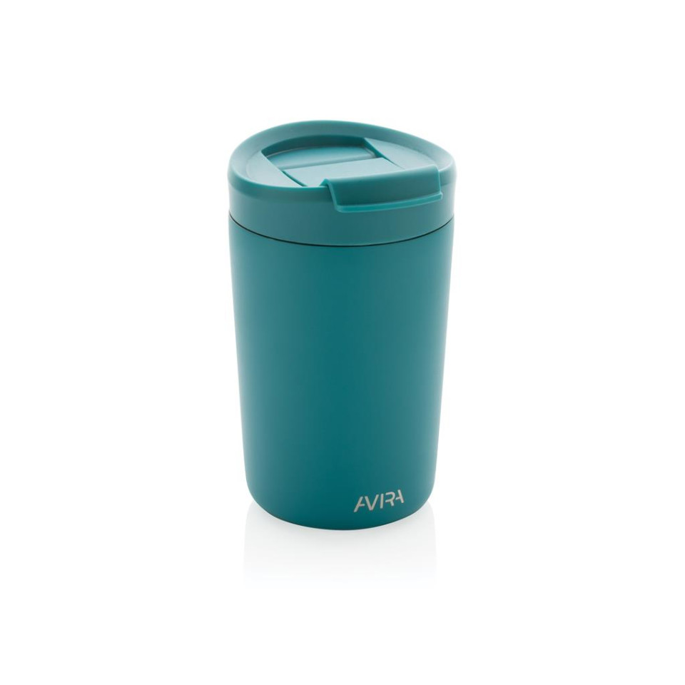 Mug publicitaire 300ml en acier recyclé RCS Avira Alya