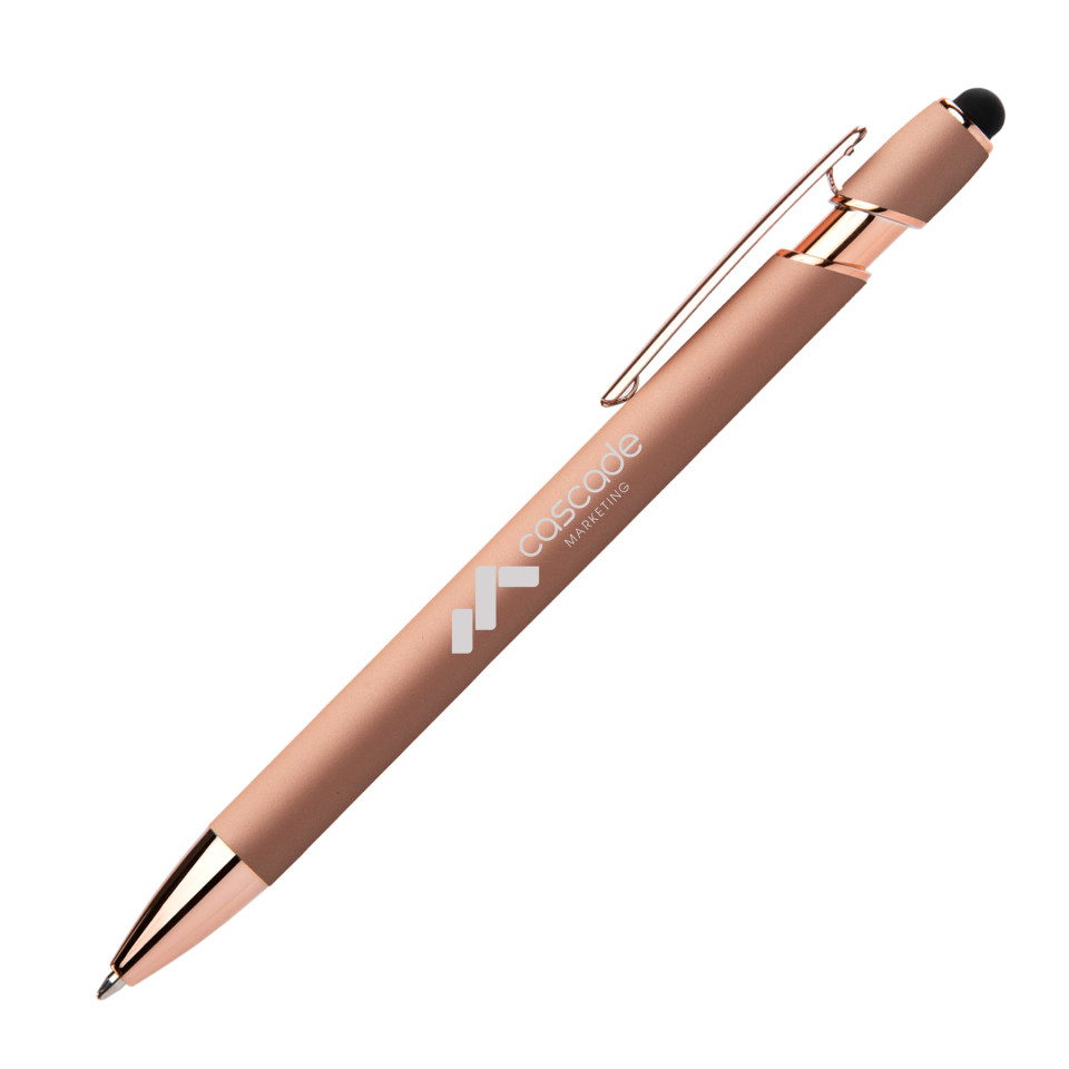 Stylo publicitaire Prince Softy Gel avec Stylet Goldstar® Métal