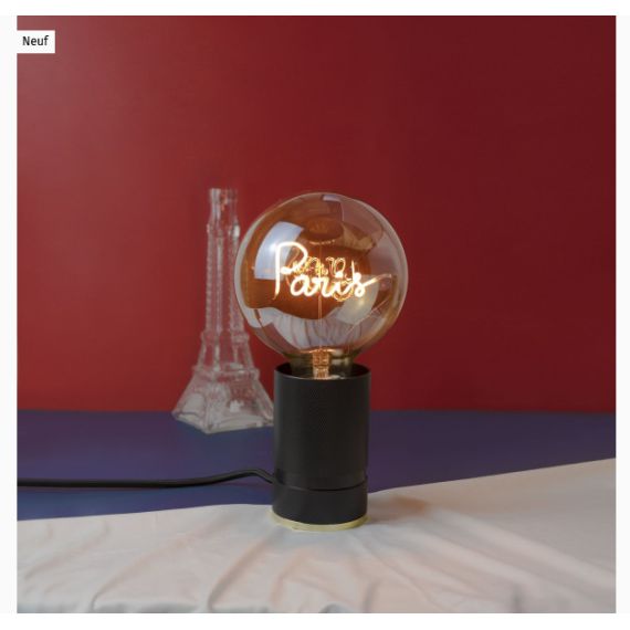 Lampe ampoule publicitaire personnalisée MITB