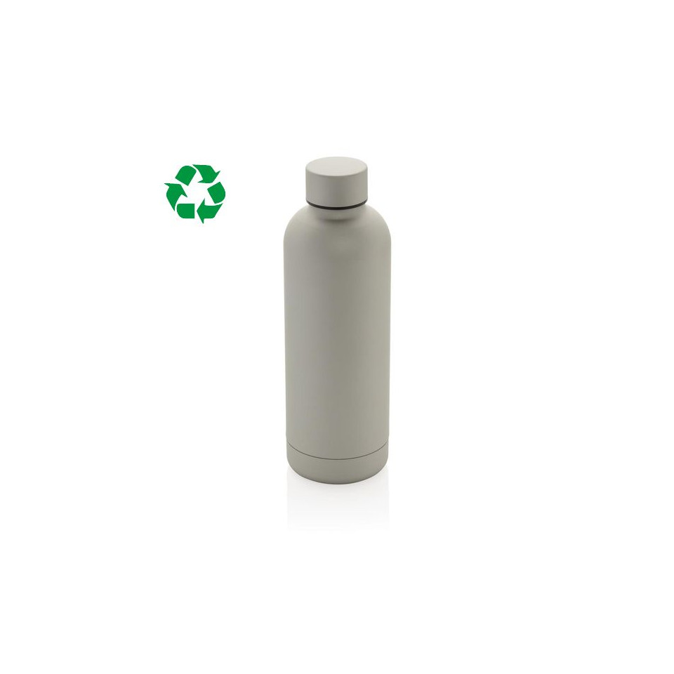 Bouteille publicitaire isotherme 500ml en acier inoxydable RCS recyclée