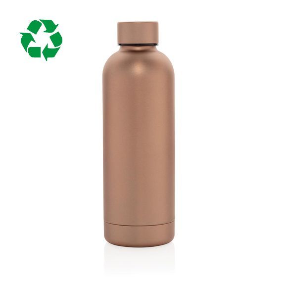 Bouteille publicitaire isotherme 500ml en acier inoxydable RCS recyclée