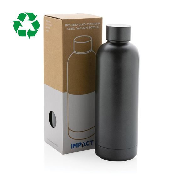 Bouteille publicitaire isotherme 500ml en acier inoxydable RCS recyclée