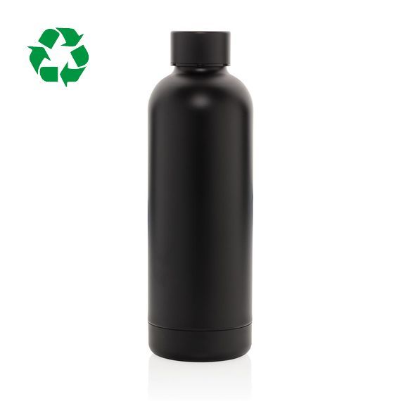 Bouteille publicitaire isotherme 500ml en acier inoxydable RCS recyclée