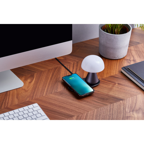 Chargeur publicitaire 2 en 1 slim 2x5W dual wireless charger